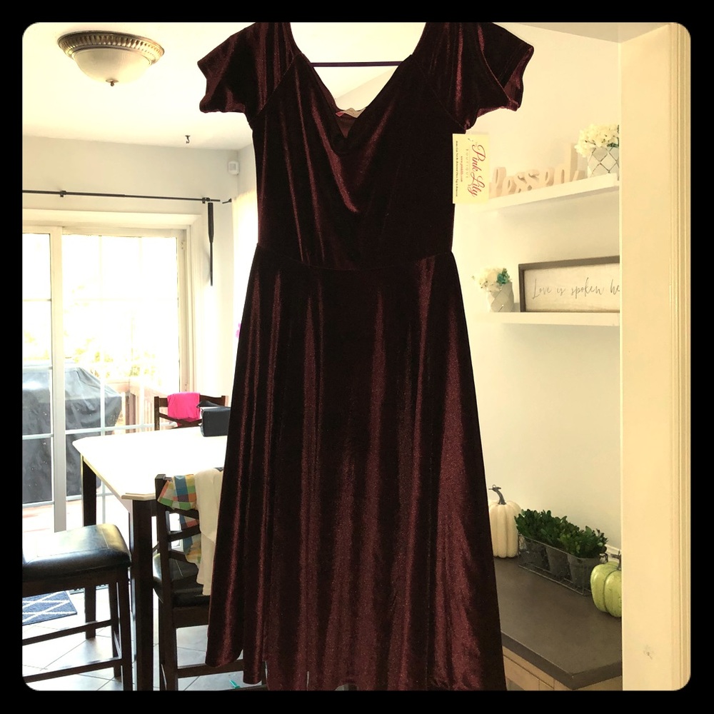 Velvet boutique dress